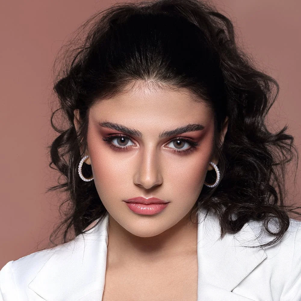 Bella Diamond Wood Leaf Contact Lenses